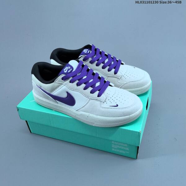 Nike SB Force 58 light grey white EU 36-45 skate shoe