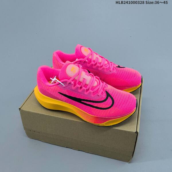 Nike Zoom Fly 5 Flyknit white black neon pink neon green blue EU 36-45 running shoe