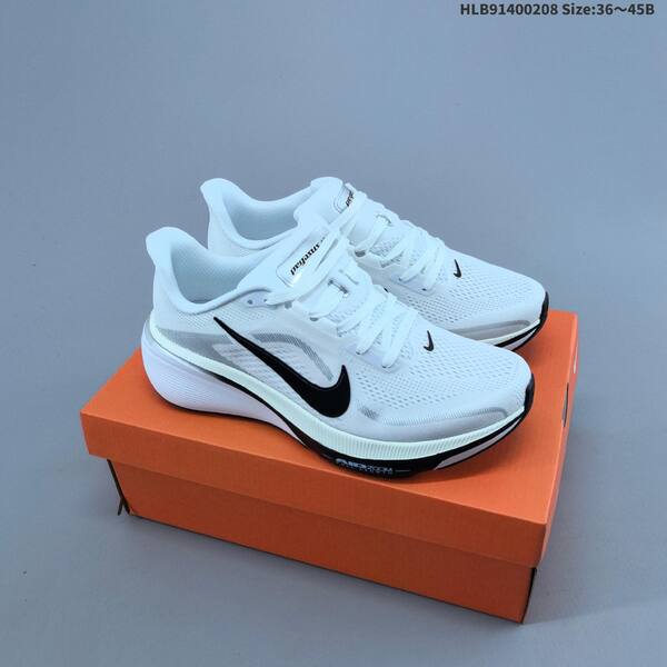 Nike Air Zoom Pegasus 42 black white silver EU 36-45 running shoe