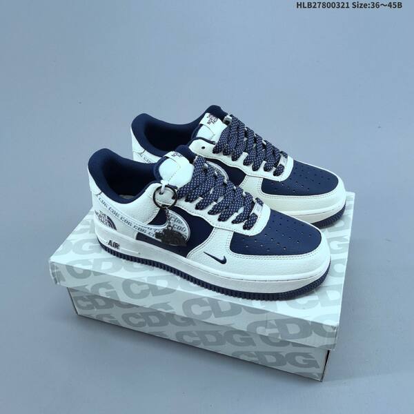 Nike Air Force 1 07 LV8 white black red navy blue EU 36-45 sneaker