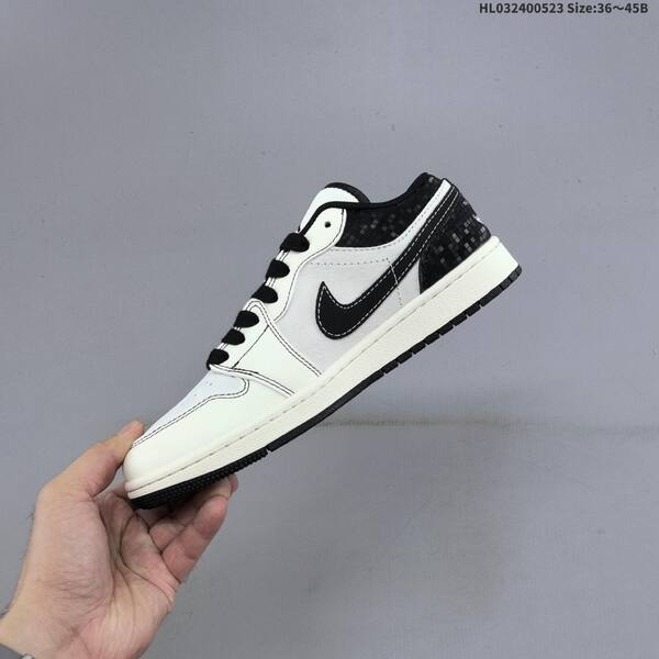 Jordan Air Jordan 1 Low white black grey red EU 36-45 sneaker