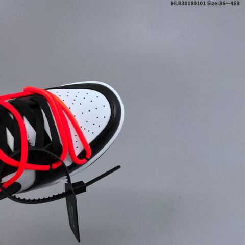 Nike SB Dunk Low Pro Black White Bright Orange EU 36-45 Skate Shoe - Unisex (BS-62269)