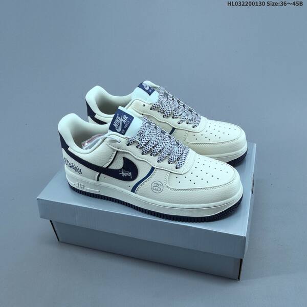 Nike Air Force 1 07 LV8 Beige White Burgundy Gold EU 36 45 skate shoe EU 36-45