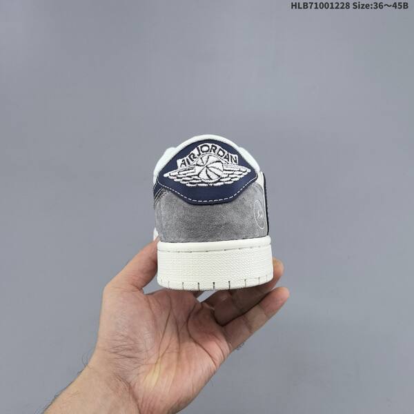 Nike Air Jordan 1 x Travis Scott white/grey/navy 36~45 lifestyle