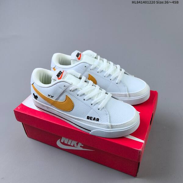 Nike Court Legacy CU4150-109 white black red tan EU 36-45 skate shoe