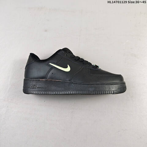 Nike Air Force 1 07 Black Neon Green EU 36-45 Sneaker - Unisex (BS-62953)