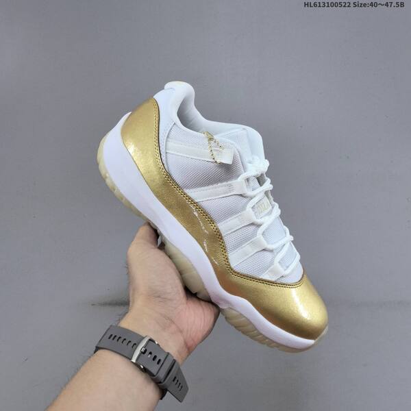 Jordan Air Jordan 11 Retro white/gold 40~47.5B basketball