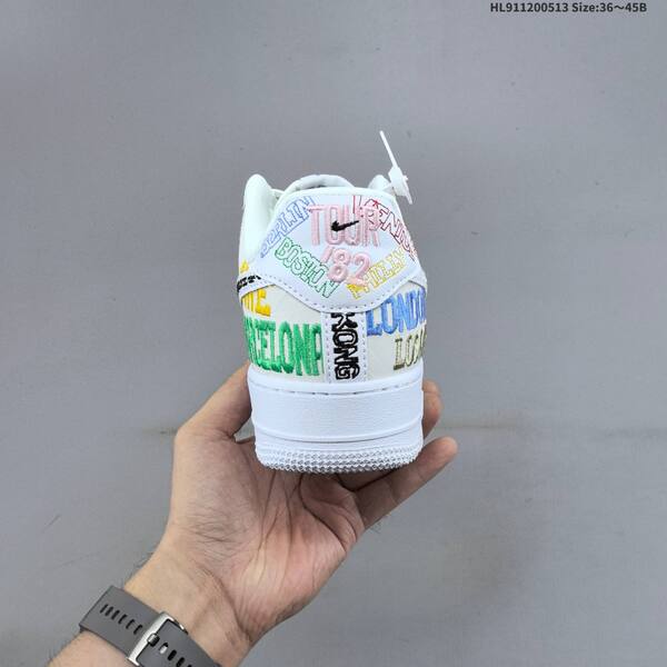 Nike Air Force 1 07 LV8 white multicolor EU 36-45 sneaker