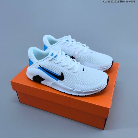 Nike Flex Train Light Blue White Grey Dark Blue EU 40-45 Training Shoe - Men's (BS-62467)