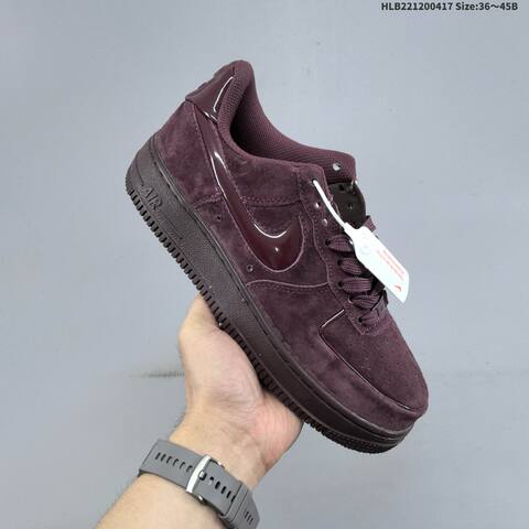 Nike Air Force 1 07 Deep Burgundy Dark Maroon EU 36-45 Sneaker - Unisex (BS-60684)