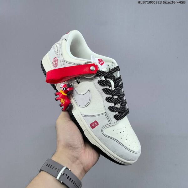 Nike Dunk SB Low off white light grey black red EU 36-45 skate shoe