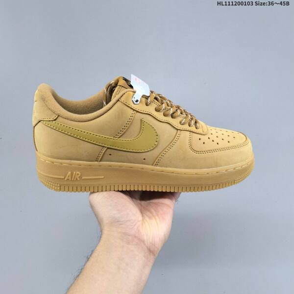 Nike Air Force 1 07 wheat tan white EU 36-45 sneaker