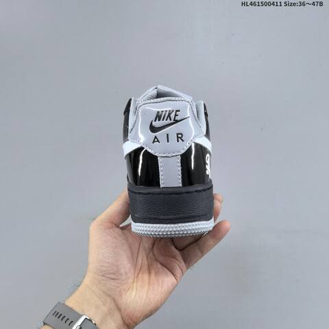 Nike Air Force 1 07 Black Grey White EU 36-47 Sneaker - Unisex (BS-60824)