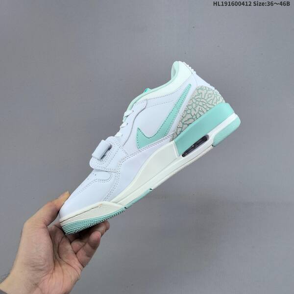 Nike Air Jordan Legacy 312 Low white/mint green 36~46B basketball