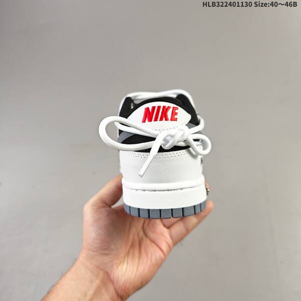 Nike SB Dunk Low Pro black white grey red EU 40-46 skate shoe