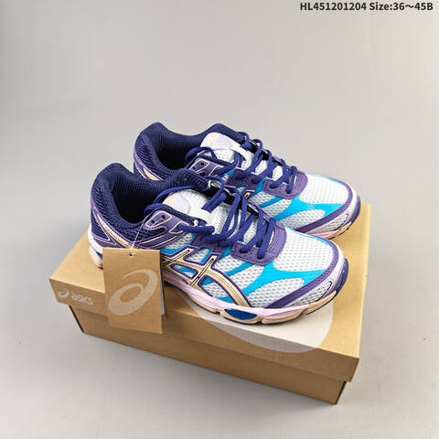 ASICS Gel-Cumulus 16 White Purple Blue Pink EU 36-45 Running Shoe Running Sneakers - Unisex BS-69183