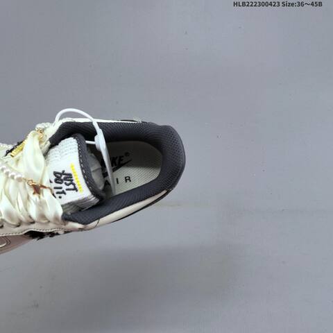 Nike Air Force 1 07 LV8 FJ7740-071 Off White Dark Grey White Blue Gold EU 36-45 Sneaker - Unisex (BS-60565)