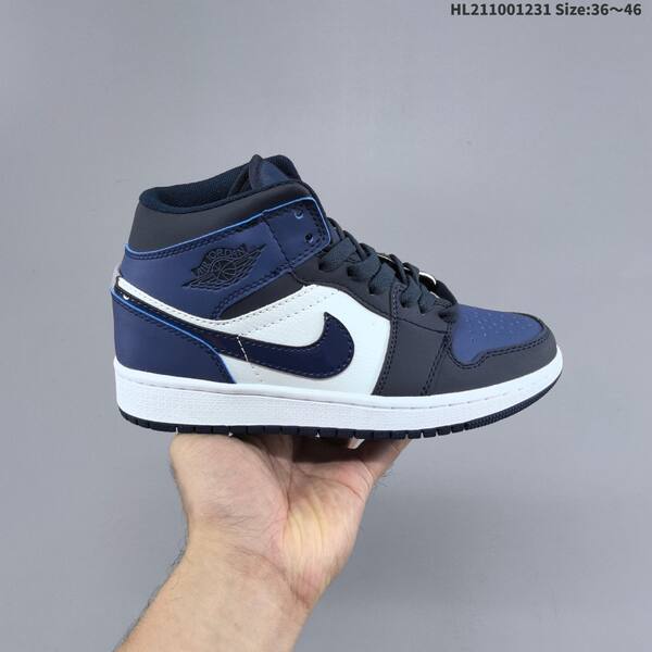 Nike Air Jordan 1 Retro Mid red white black EU 36-46 basketball
