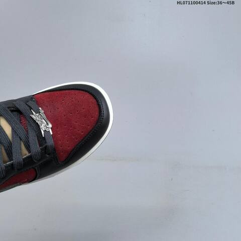Nike SB Dunk Low CNY Year Of The Dragon Burgundy Black Olive White Tan EU 36-45 Skate Shoe - Unisex (BS-60751)