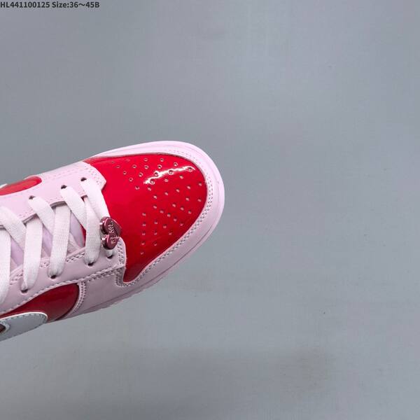 Nike Dunk Low light pink red white EU 36-45 skate shoe