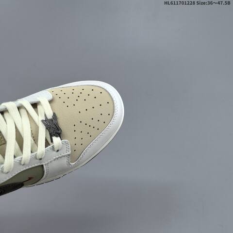 Nike SB Dunk Low CNY White Beige Olive Black EU 36-47 5 Skate Shoe - Unisex (BS-62360)
