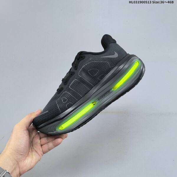 Nike Vomero Premium ReactX Air Zoom black dark grey neon green EU 36-46 running shoe