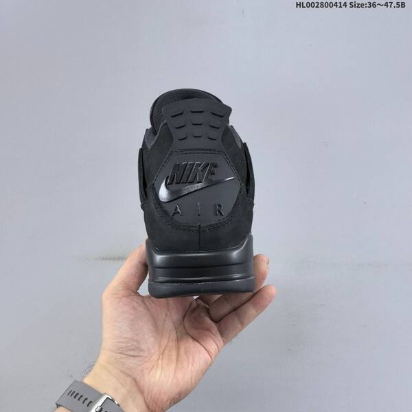 Jordan Air Jordan 4 Retro Black 36~47.5 basketball