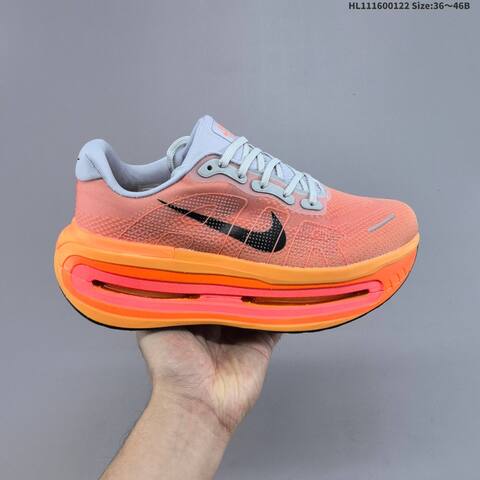 Nike Vomero Premium ReactX Air Zoom Peach Orange Light Blue Black Yellow EU 36-46 Running Shoe - Unisex (BS-61829)