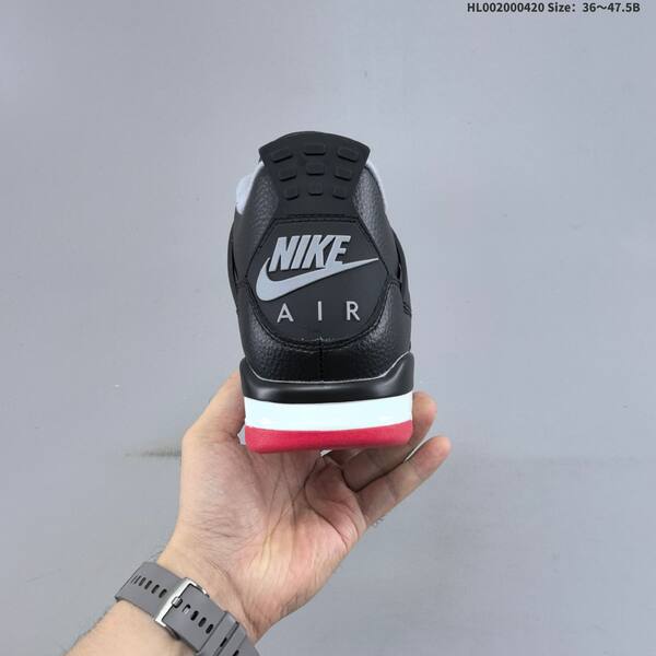 Jordan Air Jordan 4 Retro Black/Red/Gray 36~47.5 basketball