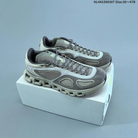 On Cloud X FKA Beige Grey Or White Grey Red EU 36-47 Running Shoe Running Sneakers - Unisex (BS-69691)
