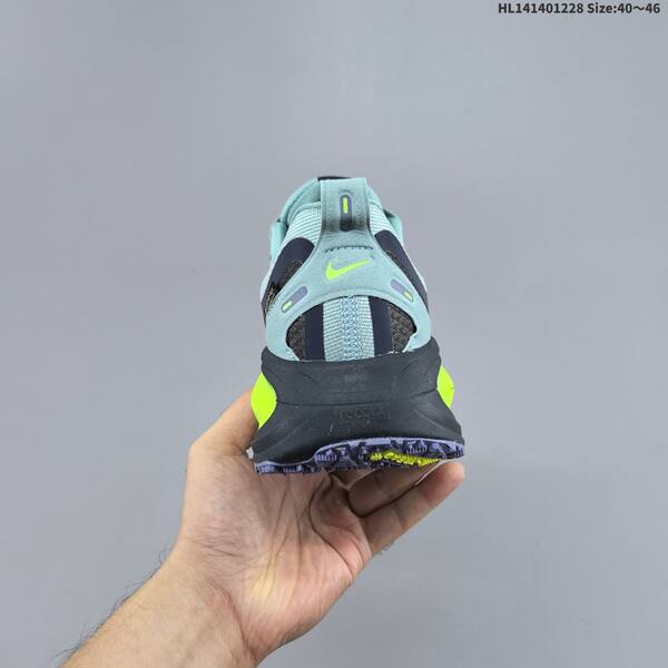 Nike Vomero 18 GTX ReactX Air Zoom light blue neon yellow dark blue black EU 40-46 running shoe