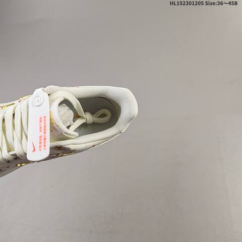 Nike Air Force 1 07 ZH0316-151 Off White Gold Multicolor EU 36-45 Sneaker - Unisex (BS-62810)