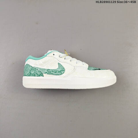 Nike SB Force 58 Navy Blue Grey White EU 36-45 Skate Shoe - Unisex (BS-62969)