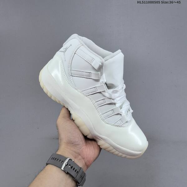 Jordan Air Jordan 11 Retro Sail / White / Cream 36~45 basketball