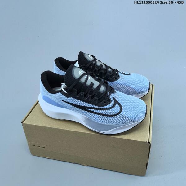 Nike Zoom Fly 5 black white light blue grey EU 36-45 running shoe