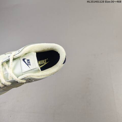 Nike SB Dunk Low Pro Cream Iridescent Navy White EU 36-46 Skate Shoe - Unisex (BS-62980)