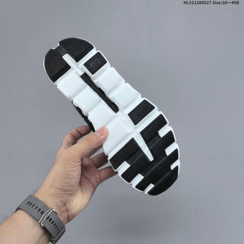 On Cloud 6 Black White EU 36-46 Running Shoe Running Sneakers - Unisex (BS-69514)