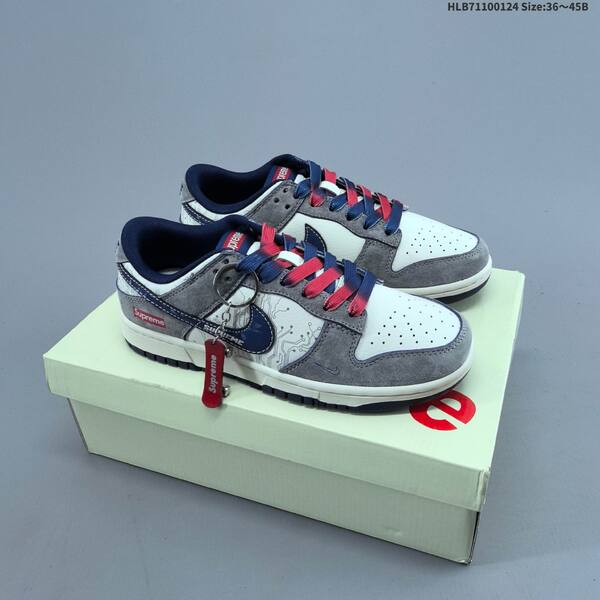 Nike Dunk SB Low Louis Vuitton Custom off white dark green grey EU 36-45 skate shoe