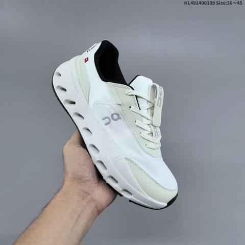 On Cloudsurfer Max White Off White Black EU 36-45 Running Shoe Running Sneakers - Unisex (BS-69715)