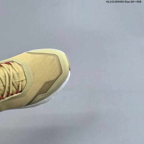 On Cloudnova X 25 Khaki White Red EU 36-45 Running Shoe Running Sneakers - Unisex (BS-69631)