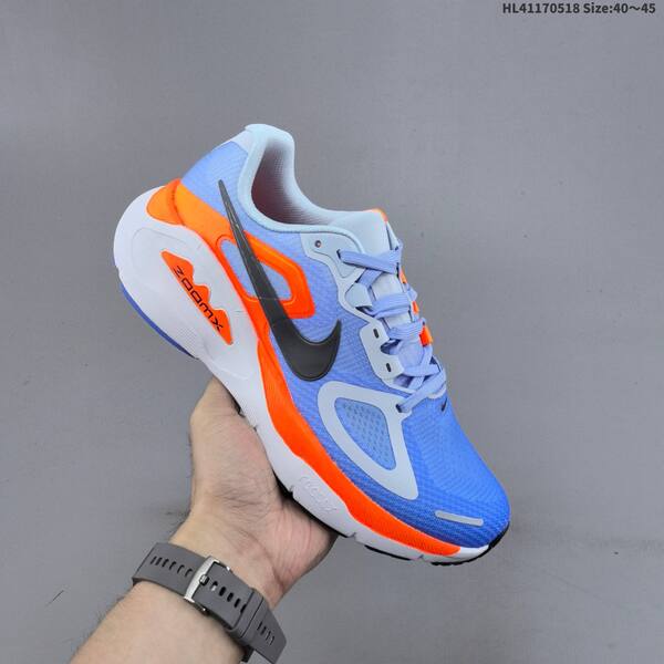 Nike Structure Plus ReactX Air Zoom blue orange white black EU 40-45 running shoe