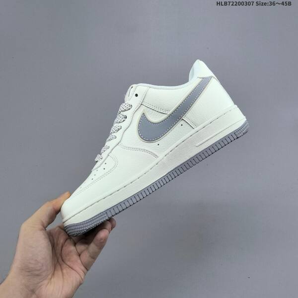 Nike Air Force 1 07 Low off white grey yellow EU 36-45 sneaker