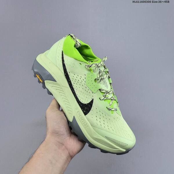 Nike ACG Zegama Trail HV8113 011 lime green black grey yellow EU 36 45 trail shoe EU 36-45