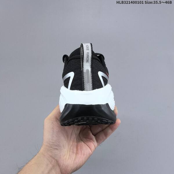 Nike Vomero Plus ReactX Air Zoom black silver white red EU 35 5-46 running shoe