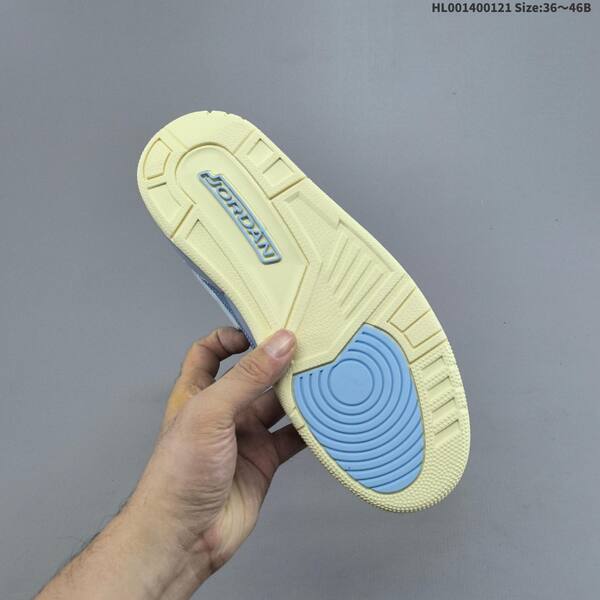 Jordan Air Jordan 3 Retro light blue / blue / pink / peach / neon yellow 36~46B basketball lifestyle