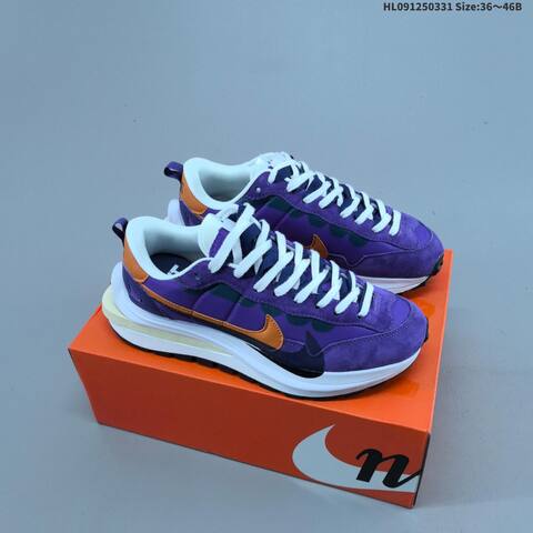 Nike Vaporwaffle Sacai Purple Orange White Green Purple Beige Black EU 36-46 Sneaker - Unisex (BS-60998)