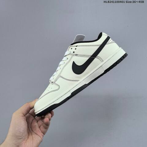 Nike Dunk SB Low Supreme Off White Grey Black Red EU 36-45 Skate Shoe - Unisex (BS-60992)