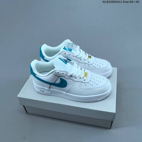 Nike Air Force 1 07 Grey Black White Gum EU 36-45 Sneaker - Unisex (BS-60800)