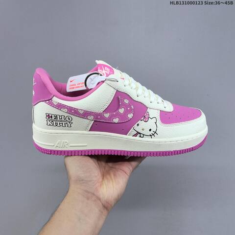 Nike Air Force 1 07 LV8 White Green Brown EU 36-45 Sneaker - Unisex (BS-61800)