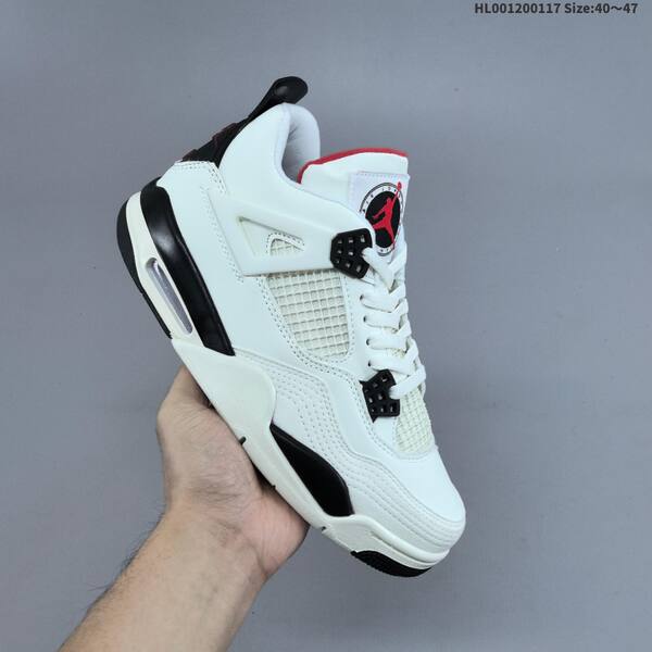 Jordan Air Jordan 4 Retro White/Black/Red EU 40-47 basketball